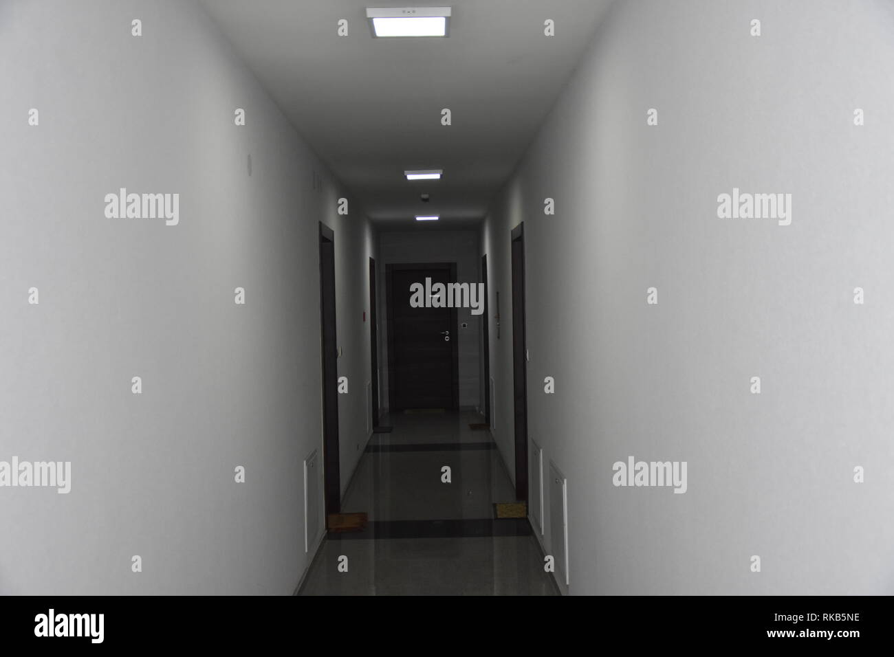 Moderne Flur in modernes Gebäude Stockfoto