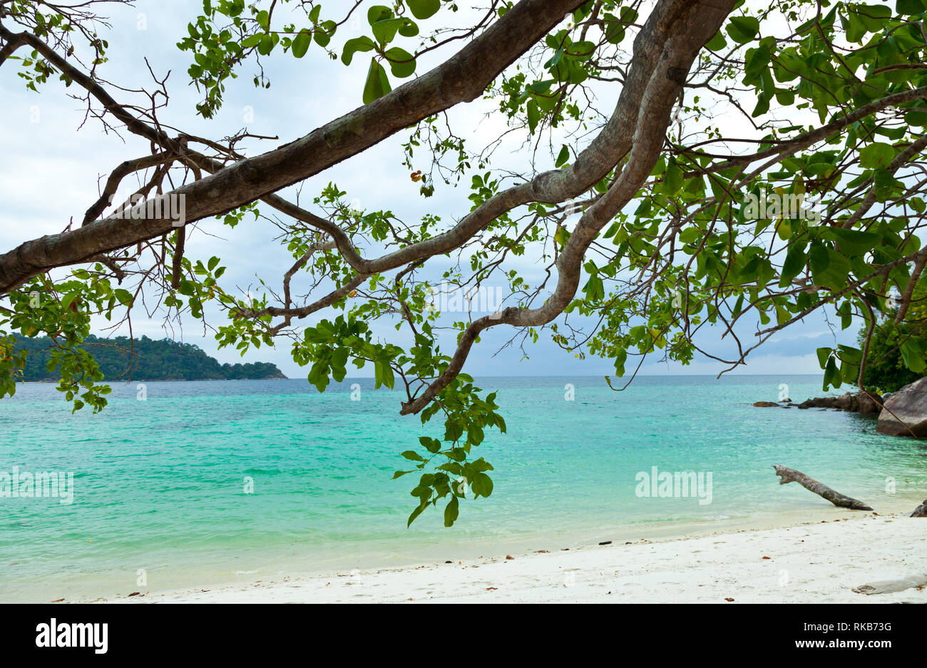 Koh Rawi. Adang Archipel. Tarutao Marine National Park. Songkhla Provinz, Andaman Sea, Thailand, Asien Stockfoto