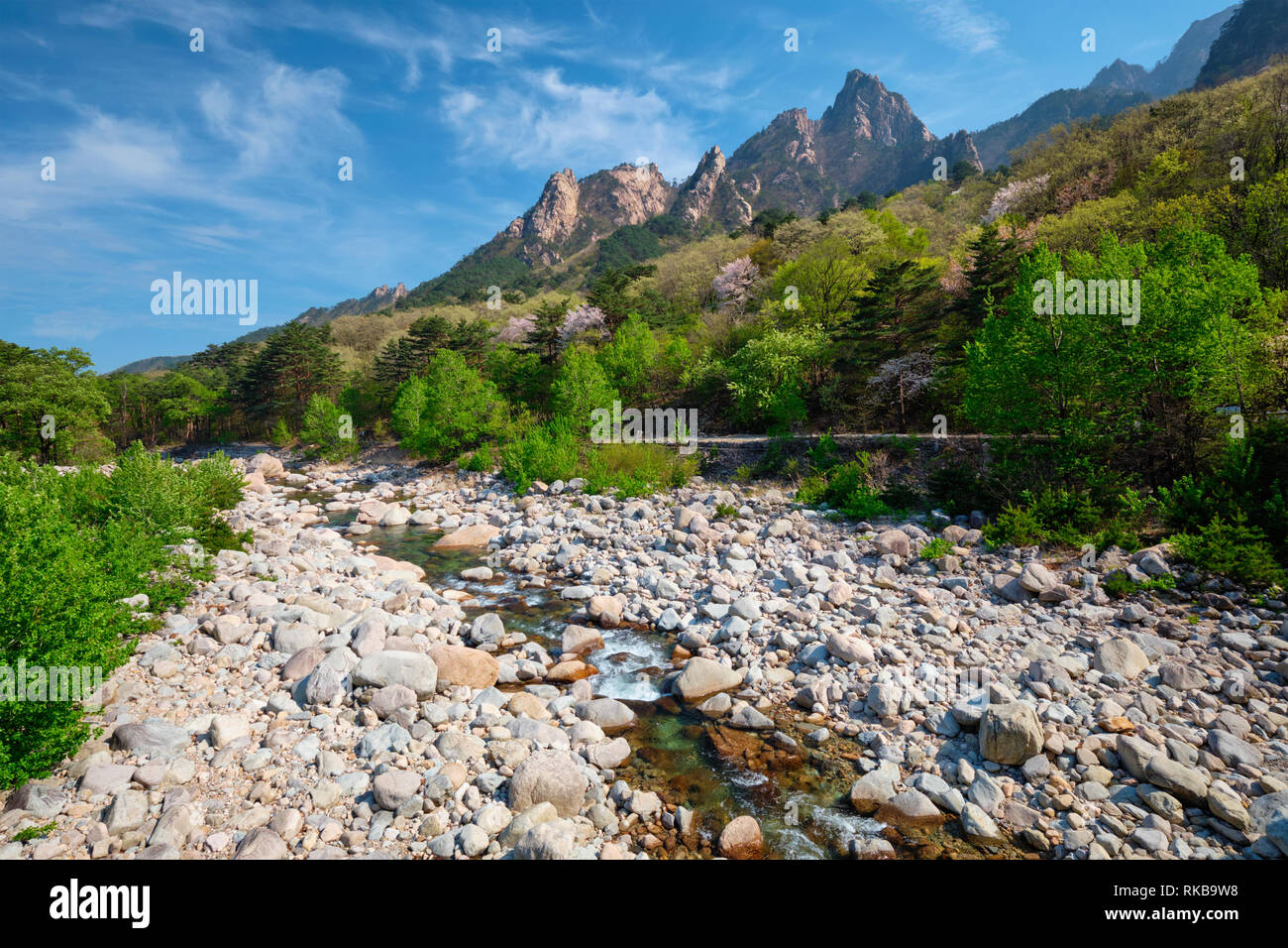 Seoraksan Nationalpark, Südkorea Stockfoto