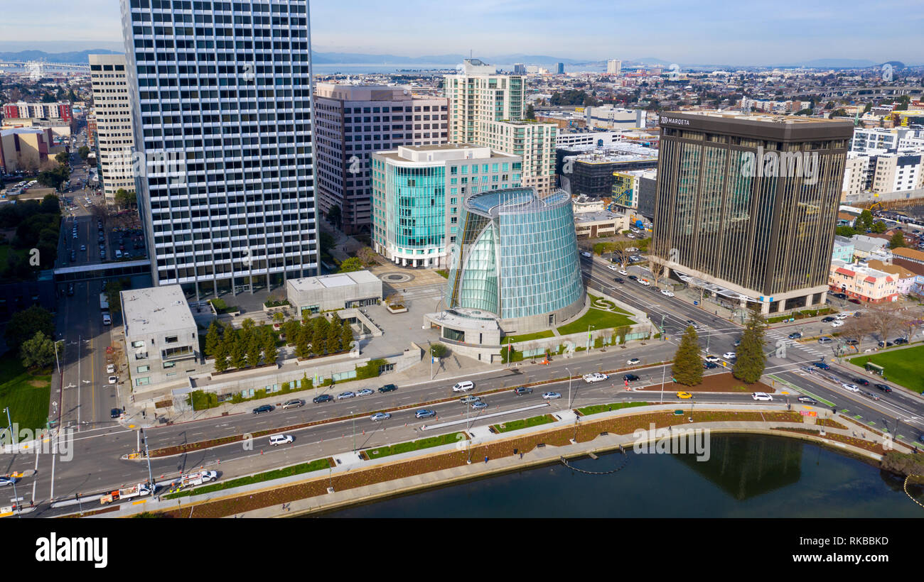 Die Kathedrale von Christus das Licht oder die Oakland Cathedra, Oakland, CA, USA Stockfoto