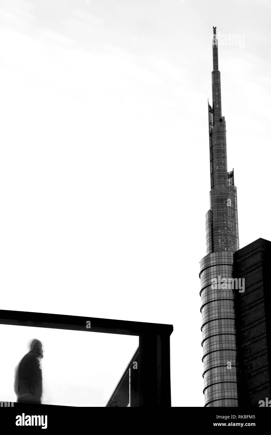 Mailand New skyscraper Stockfoto