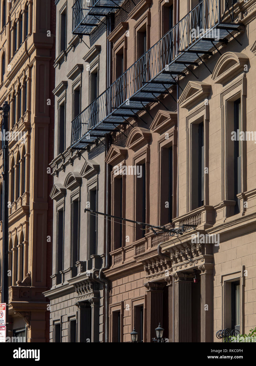 Arlington Street Boston Stockfoto