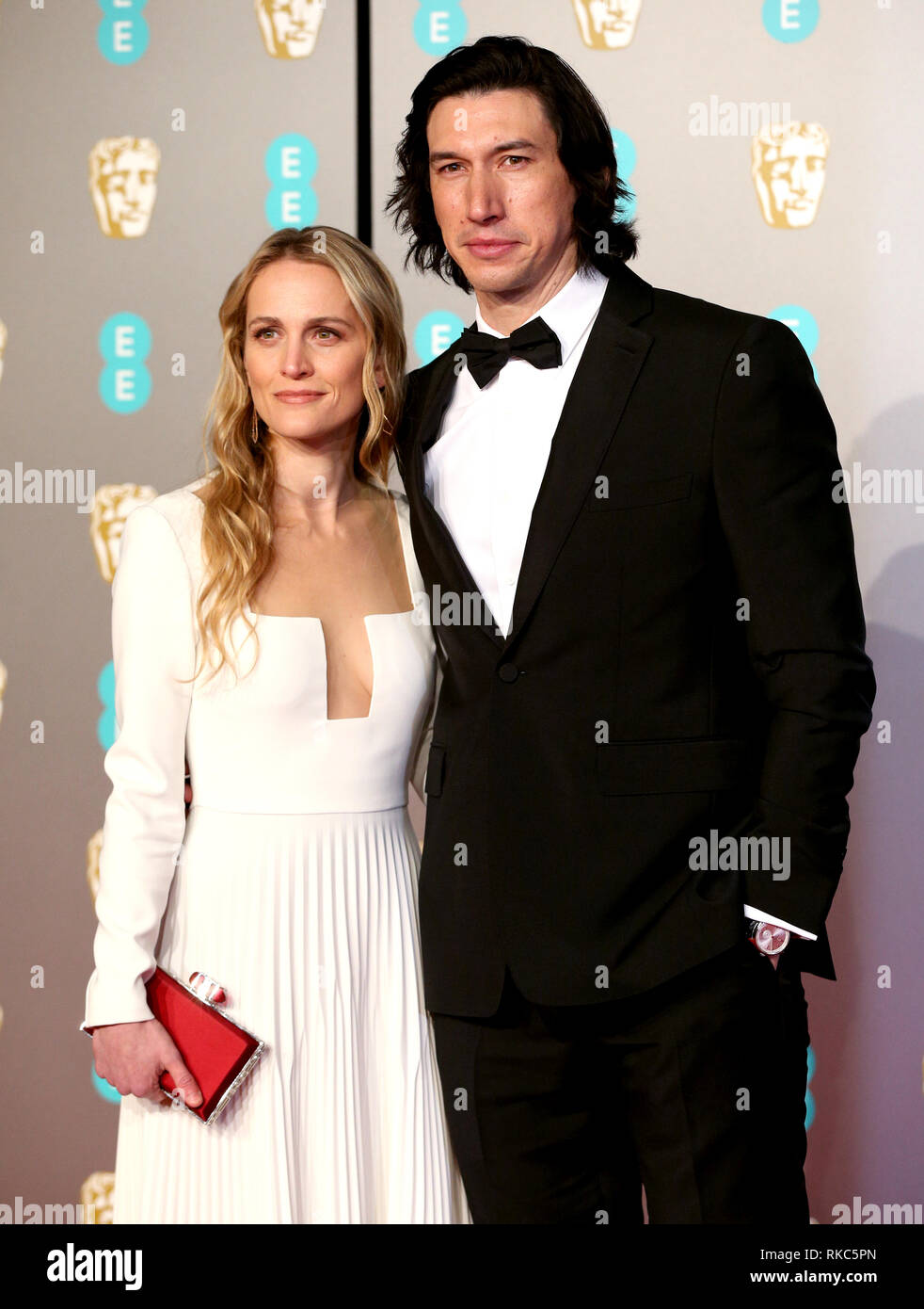 Joanne Tucker Und Adam Fahrer An Der 72nd British Academy Film Awards Gehalten An Der Royal Albert Hall Kensington Gore Kensington London Stockfotografie Alamy