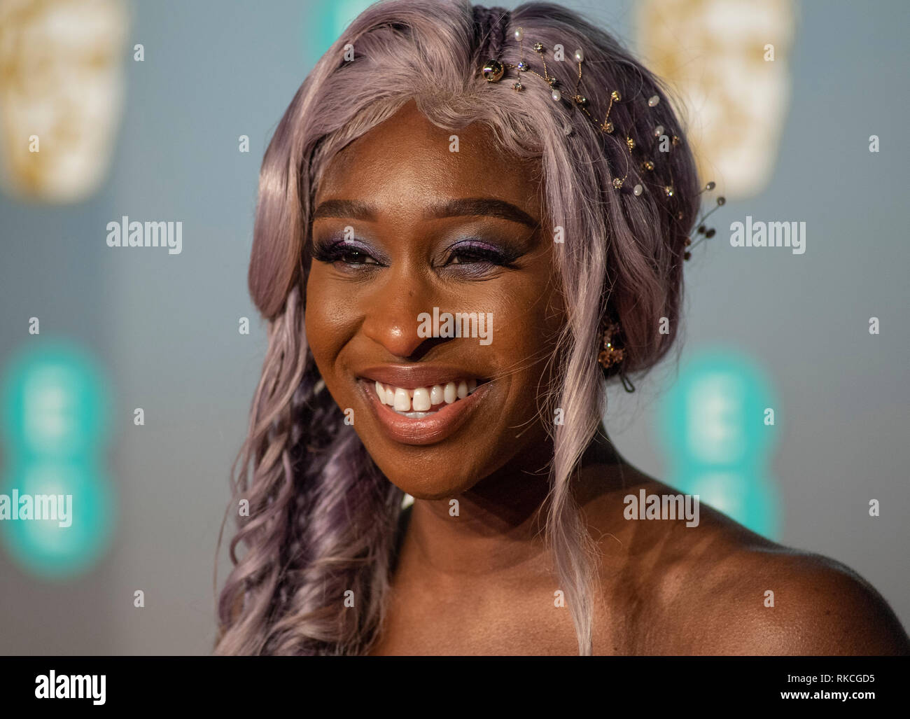 EE British Academy Film Awards - Ankünfte 2019 Stockfoto