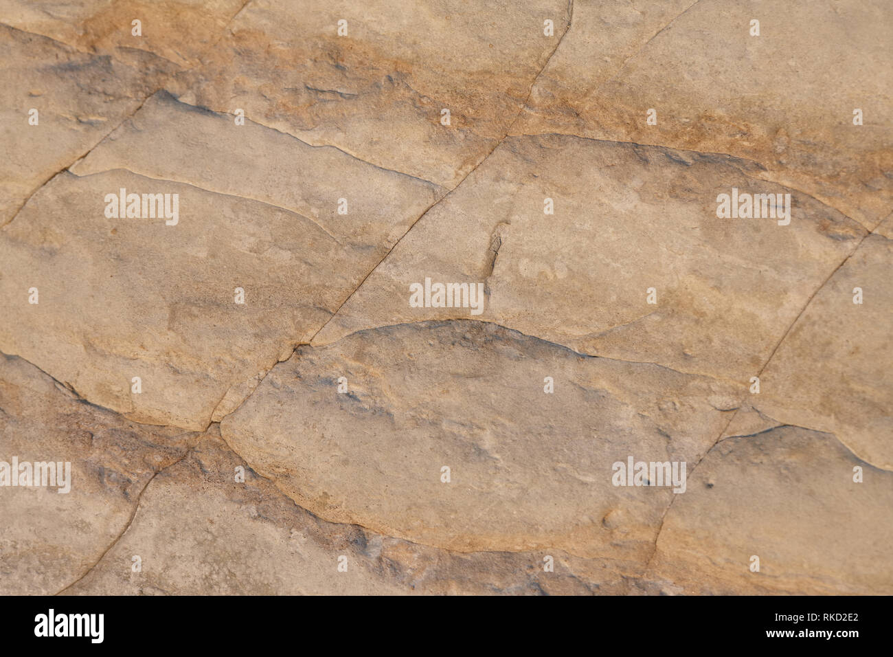 Cliff Stein -Textur in der Nähe des berühmten Kap Drastis geologischen Formationen auf der Insel Korfu, Griechenland Stockfoto