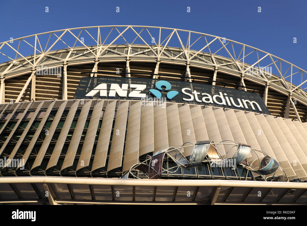 ANZ-Stadion, Sydney Olympic Park, Sydney, NSW, Australien Stockfoto