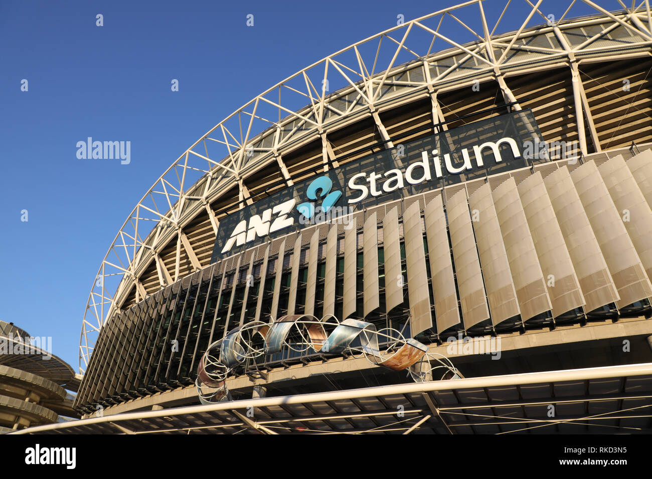 ANZ-Stadion, Sydney Olympic Park, Sydney, NSW, Australien Stockfoto