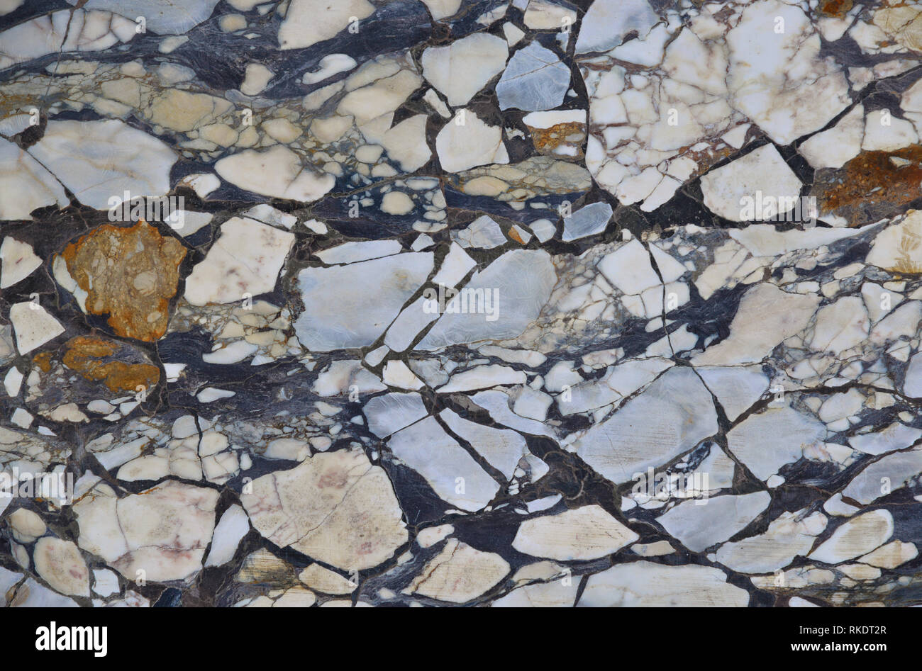 Farbenfroh und alten Marmorplatte Oberfläche als Hintergrund Stockfoto