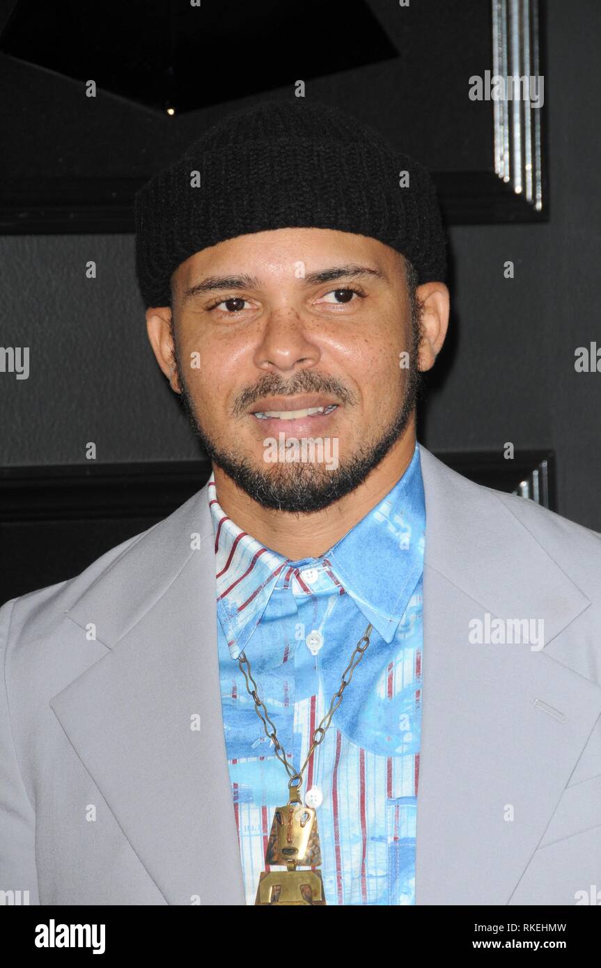 Los Angeles, CA, USA. 10 Feb, 2019. Walshy Feuer in der Ankunftshalle für die 61. jährlichen Grammy Awards - Ankünfte 2, Staples Center, Los Angeles, CA, 10. Februar 2019. Credit: Priscilla Grant/Everett Collection/Alamy leben Nachrichten Stockfoto