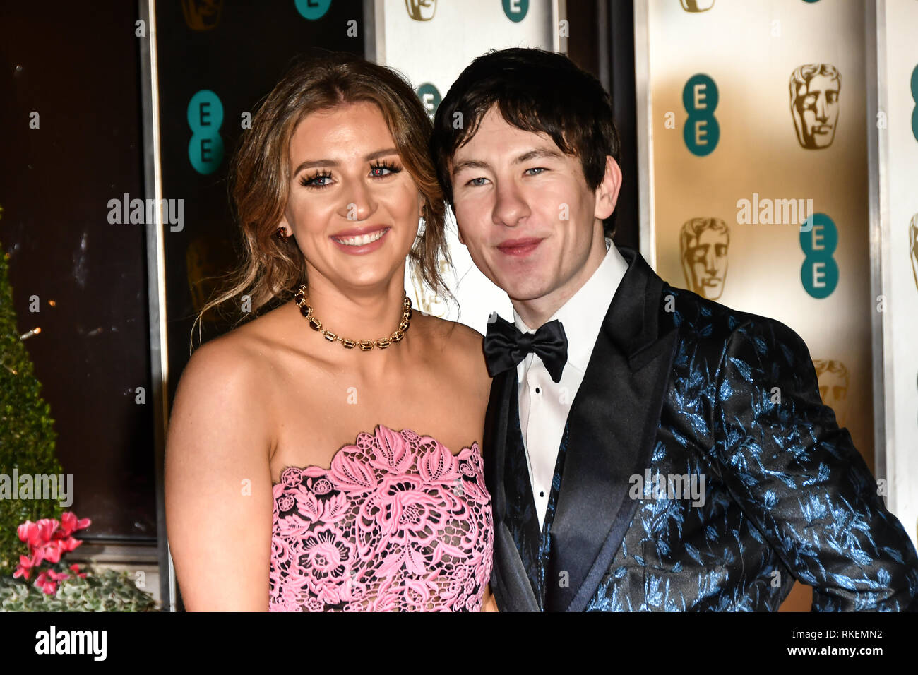 London, Großbritannien. 10 Feb, 2019. Barry Keoghan Arrivers am D-ITET British Academy Film Awards 2019 nach - Partei Abendessen im Grosvenor House am 10. Feb 2019. Bild Capital/Alamy leben Nachrichten Stockfoto