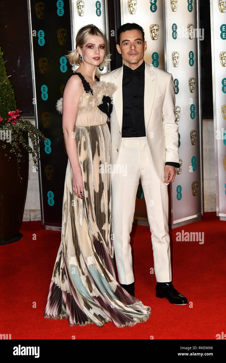 London, Großbritannien. 10 Feb, 2019. Arrivers am D-ITET British Academy Film Awards 2019 nach - Partei Abendessen im Grosvenor House am 10. Feb 2019. Bild Capital/Alamy leben Nachrichten Stockfoto