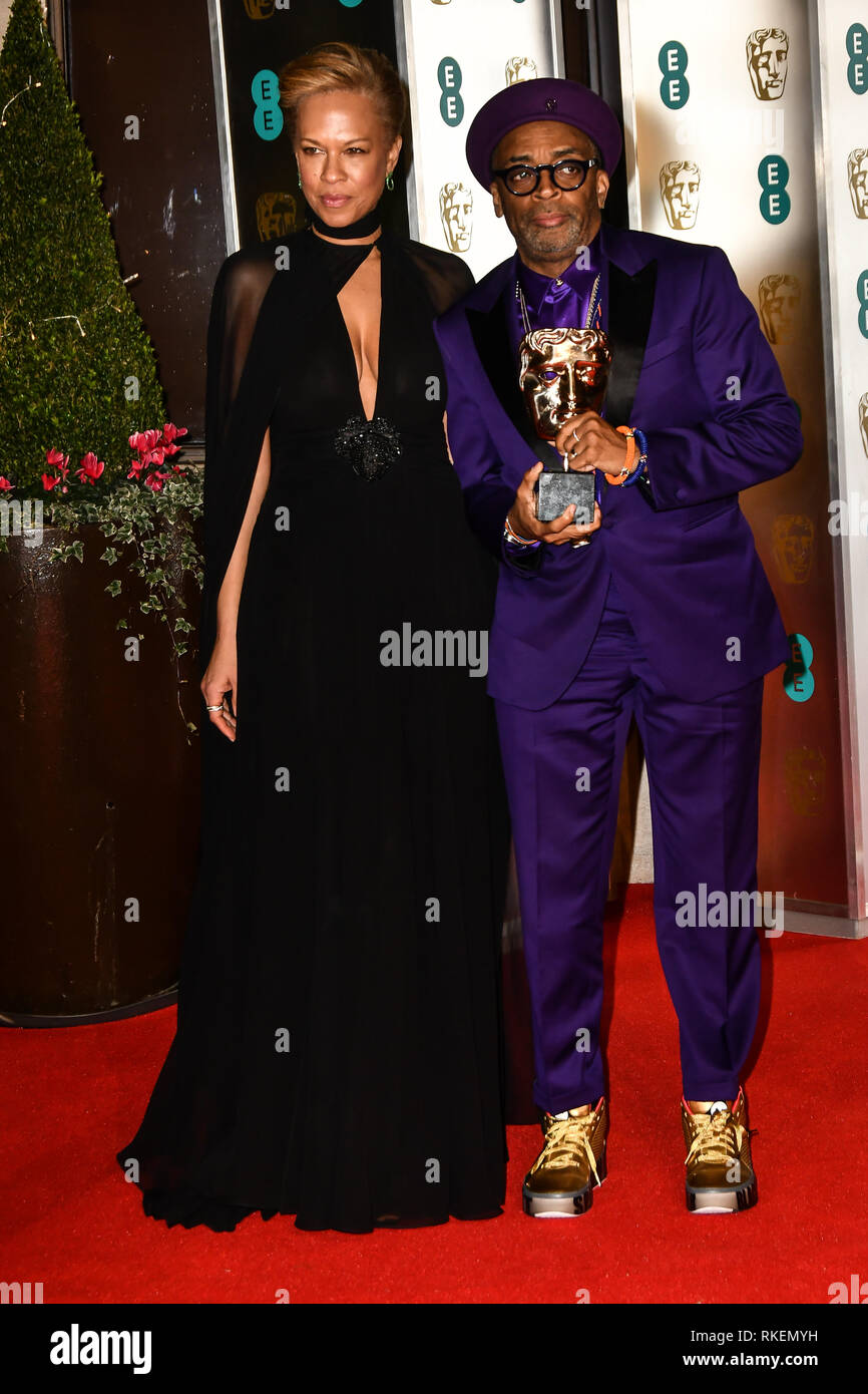London, Großbritannien. 10 Feb, 2019. Spike Lee Arrivers am D-ITET British Academy Film Awards 2019 nach - Partei Abendessen im Grosvenor House am 10. Feb 2019. Bild Capital/Alamy leben Nachrichten Stockfoto