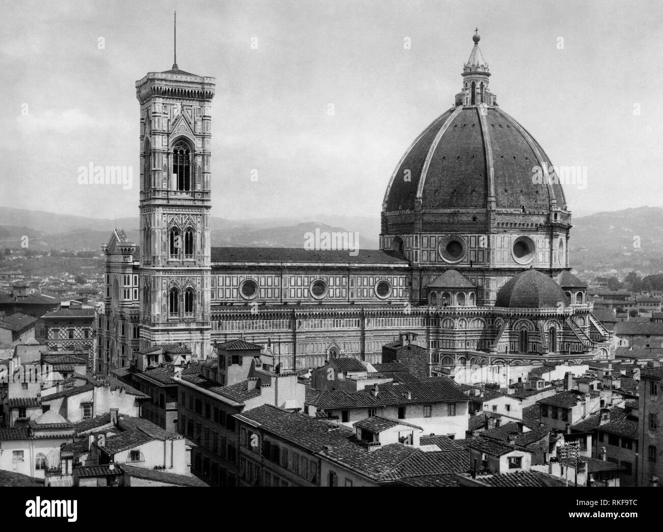Der Dom von Florenz, Toskana, 1900-10 Stockfoto