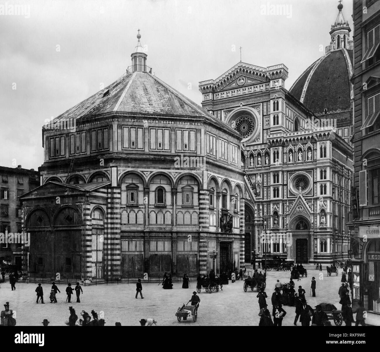 Der Dom von Florenz, Toskana, 1900-10 Stockfoto