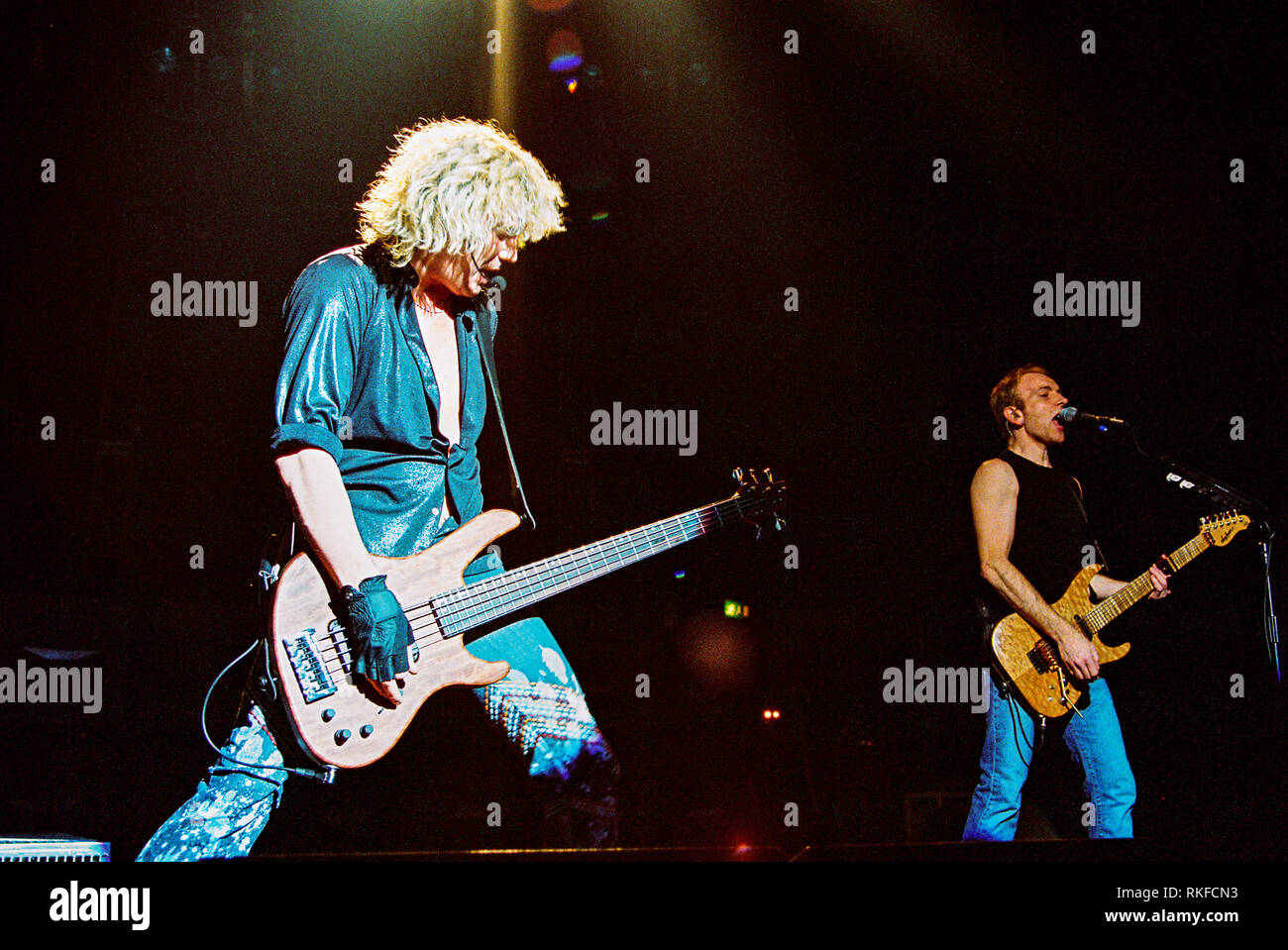Def Leppard die in der Brixton Academy 27. Februar 2003, London, England, Vereinigtes Königreich. Stockfoto