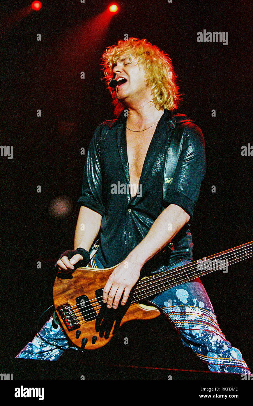 Def Leppard die in der Brixton Academy 27. Februar 2003, London, England, Vereinigtes Königreich. Stockfoto