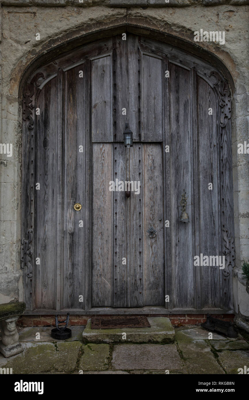 Shurland Hall, Eastchurch, Insel Sheppey, Kent, Vereinigtes Königreich. Historischen des 16. Jahrhunderts eingestuft Haus, wo Henry VIII. und Anne Boleyn 1532 übernachtet. Stockfoto