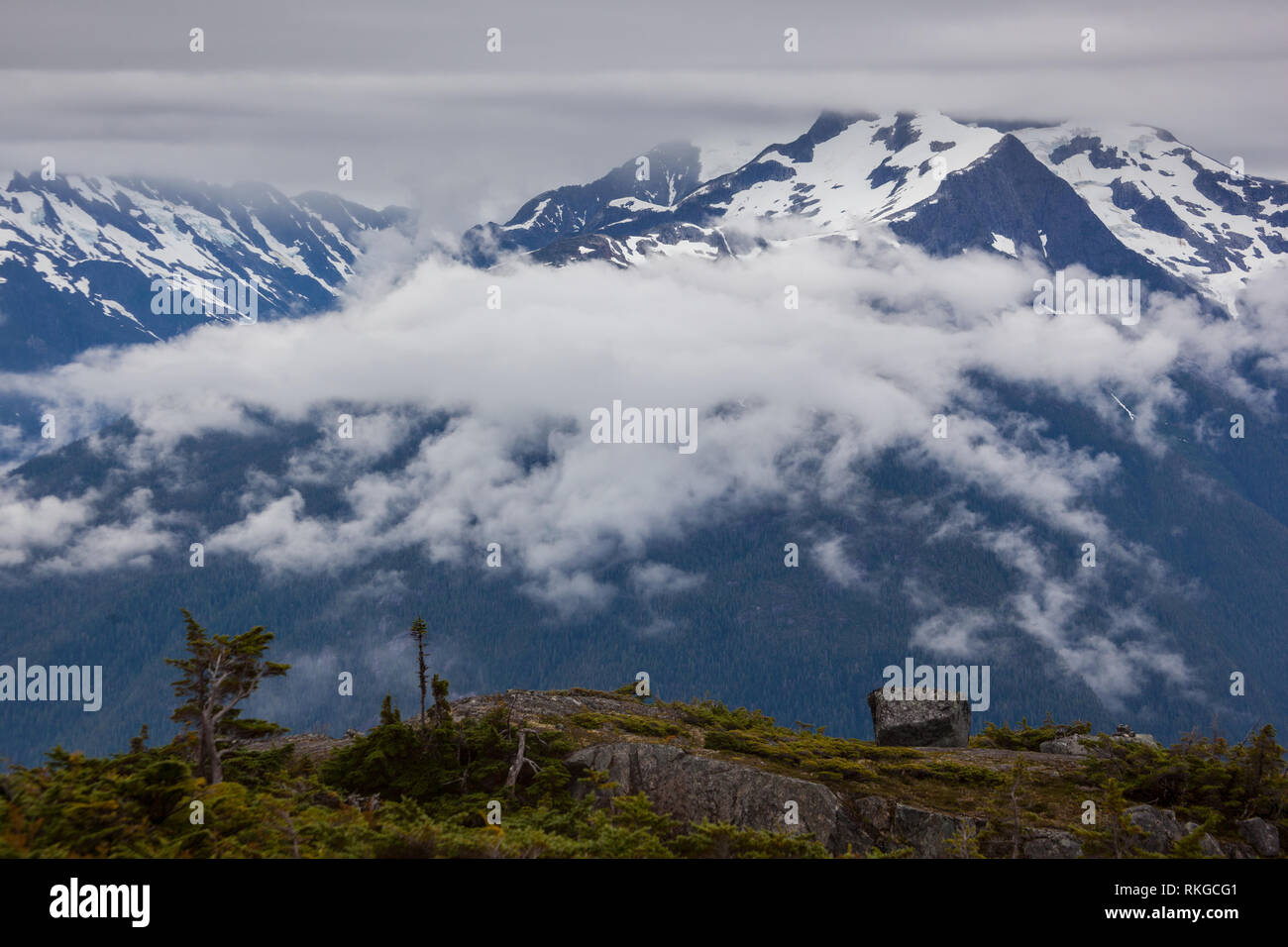 Bella Coola, Central Coast, British Columbia, Kanada Stockfoto