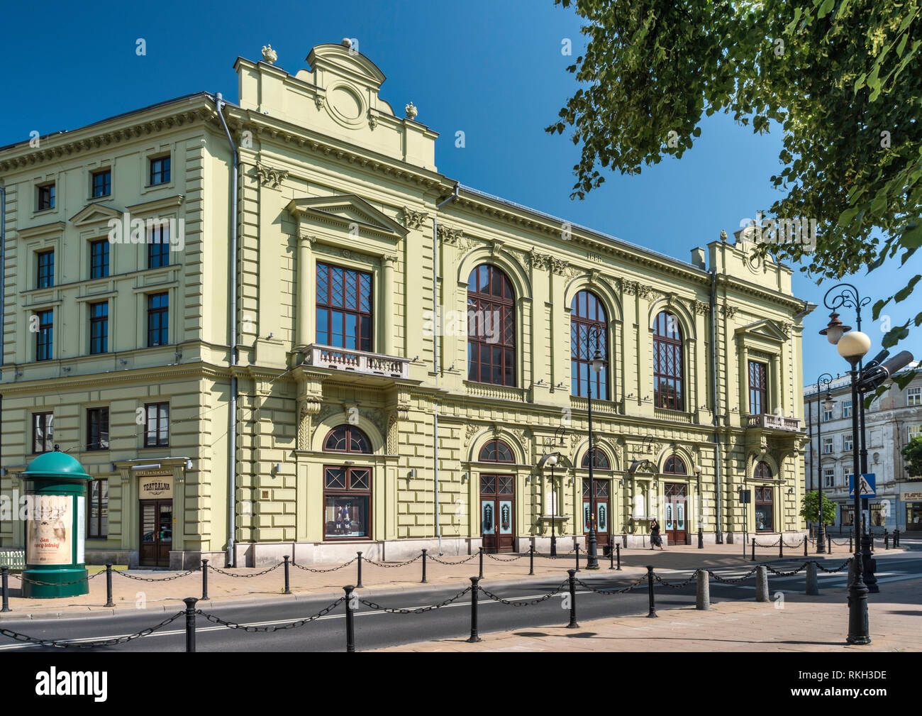 Juliusz Osterwa Theater im Jugendstil, in Lublin, Malopolska aka Region Kleinpolen, Polen Stockfoto
