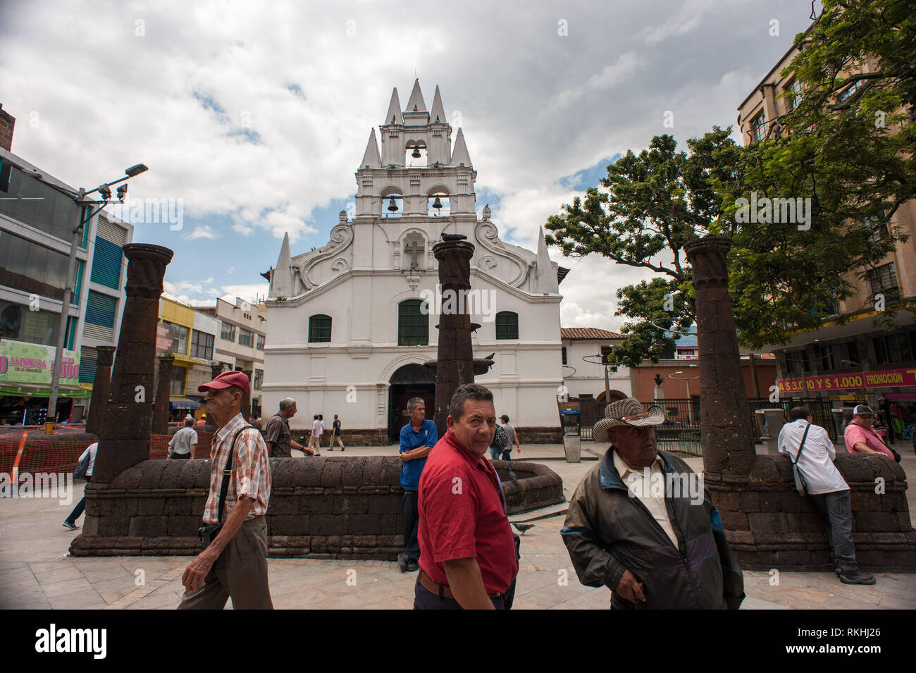 Medellin, Antioquia, Kolumbien: street scene. Stockfoto