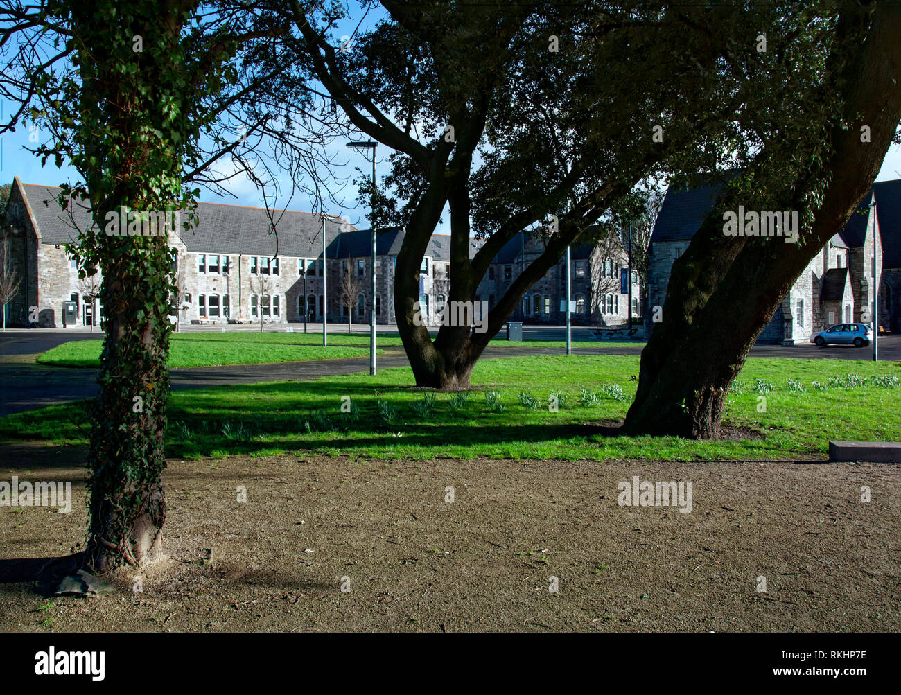 Stoneybatter, ist ein Stadtteil von Dublin, Irland, auf der Nordseite der Stadt, zwischen dem Fluss Liffey, der North Circular Road, Smithfield Market. Stockfoto