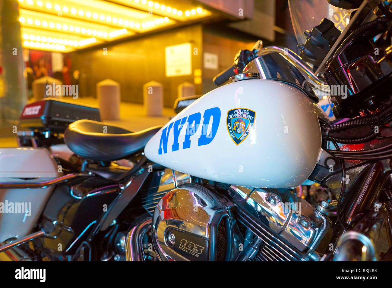 Nypd New York City Motorcycle Stockfotos Und Bilder Kaufen Alamy
