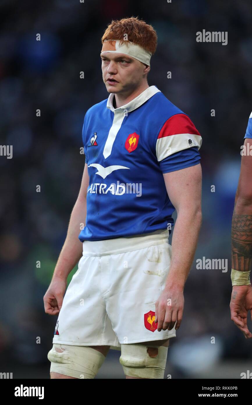 FELIX LAMBEY, Frankreich, Lyon, England V Frankreich, GUINNESS sechs Nationen 2019, 2019 Stockfoto