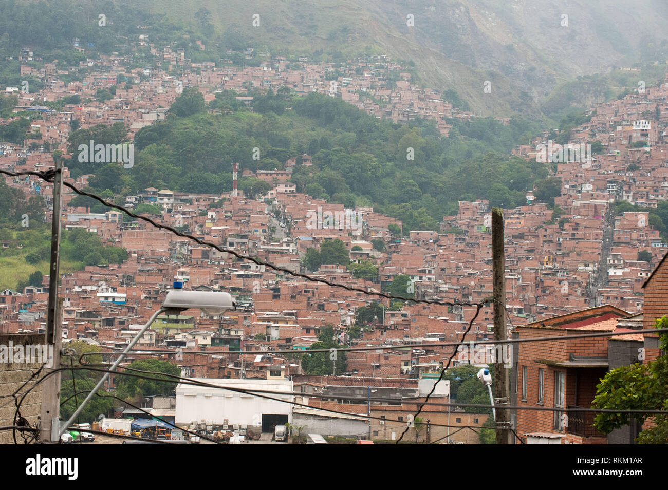 Medellin, Antioquia, Kolumbien: urbane Landschaft Stockfoto