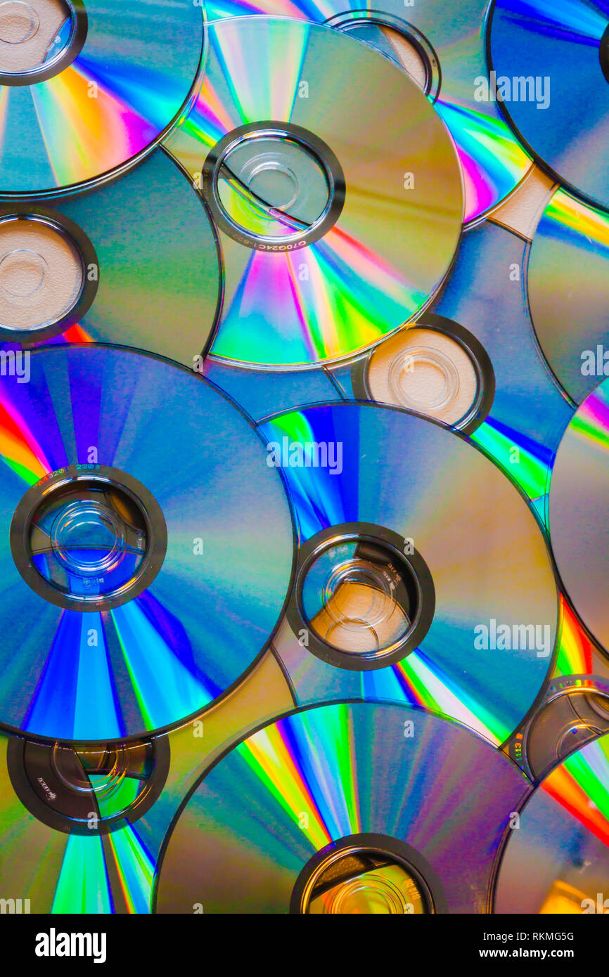 CDs Stockfoto