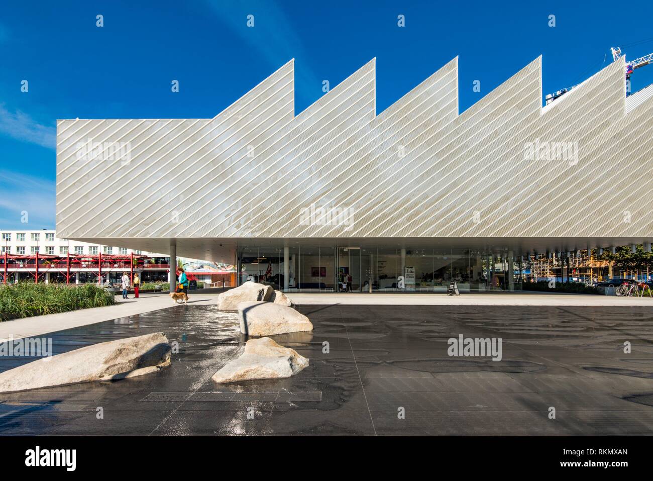 Das Polygon Galerie in West Vancouver, BC, Kanada, größte Fotografie Galerie im Westen Kanadas. Stockfoto