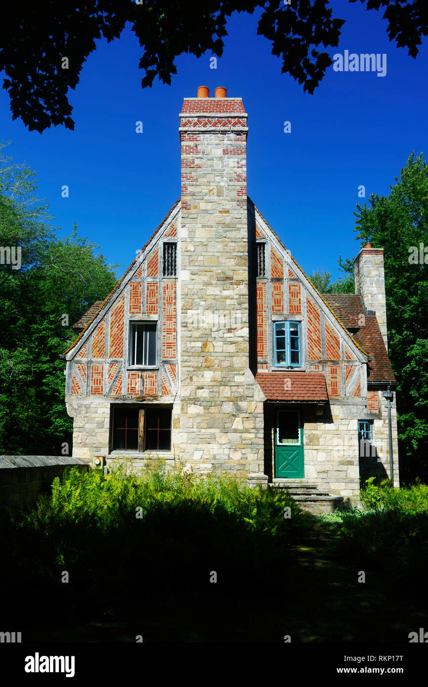 Jordan Teich Gate Lodge, Acadia National Park, Maine, USA. Stockfoto