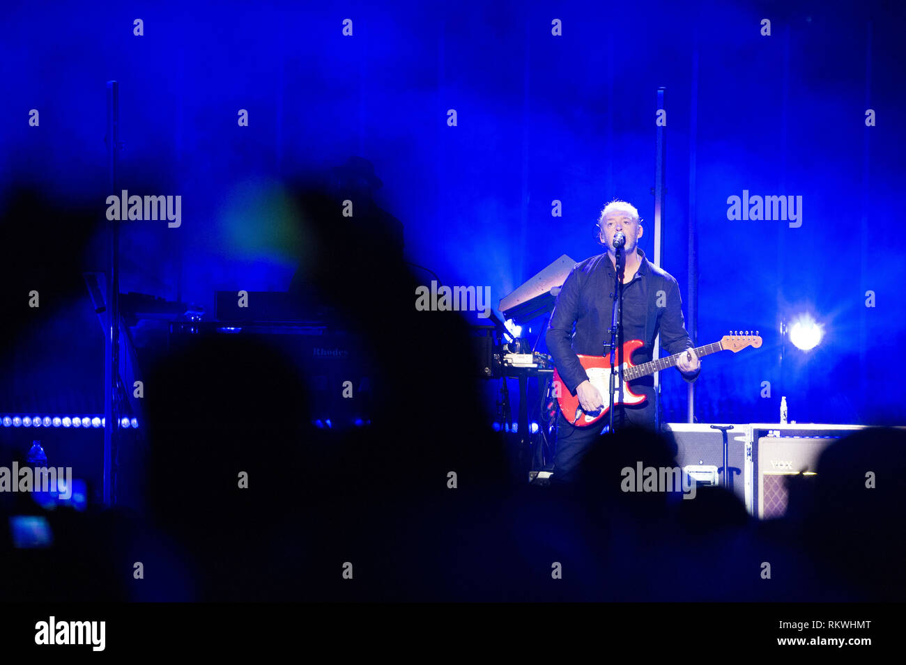Glasgow, UK. 11 Feb, 2019. Tears For Fears - Regel der World Tour, spielen die Hydro-Arena. Credit: Colin Fisher/Alamy leben Nachrichten Stockfoto