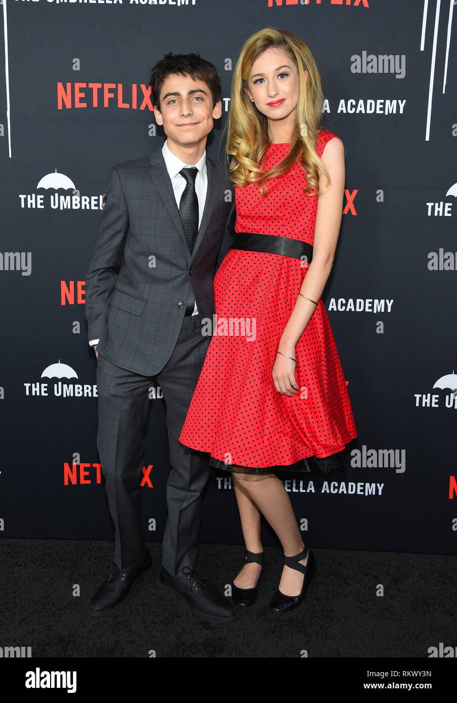 Hollywood Kalifornien Usa 12 Feb 2019 Aidan Gallagher Kommt Fur Netflix Der Umbrella Academy Premiere Arclight Theater Credit Lisa O Connor Zuma Draht Alamy Leben Nachrichten Stockfotografie Alamy
