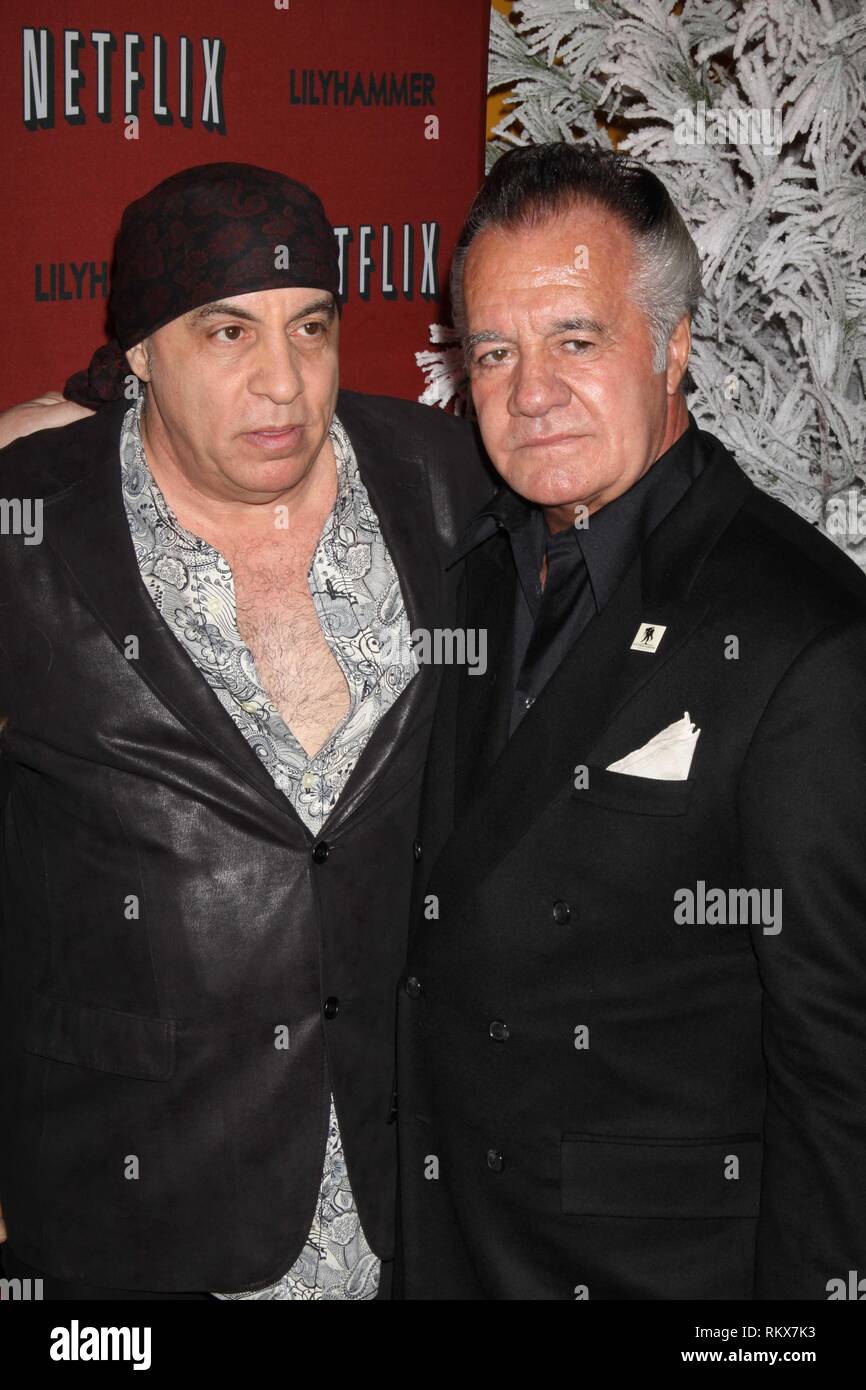 STEVEN VAN ZANDT TONY SIRICO 2012 Foto von John Barrett/PHOTOlink  Stockfotografie - Alamy