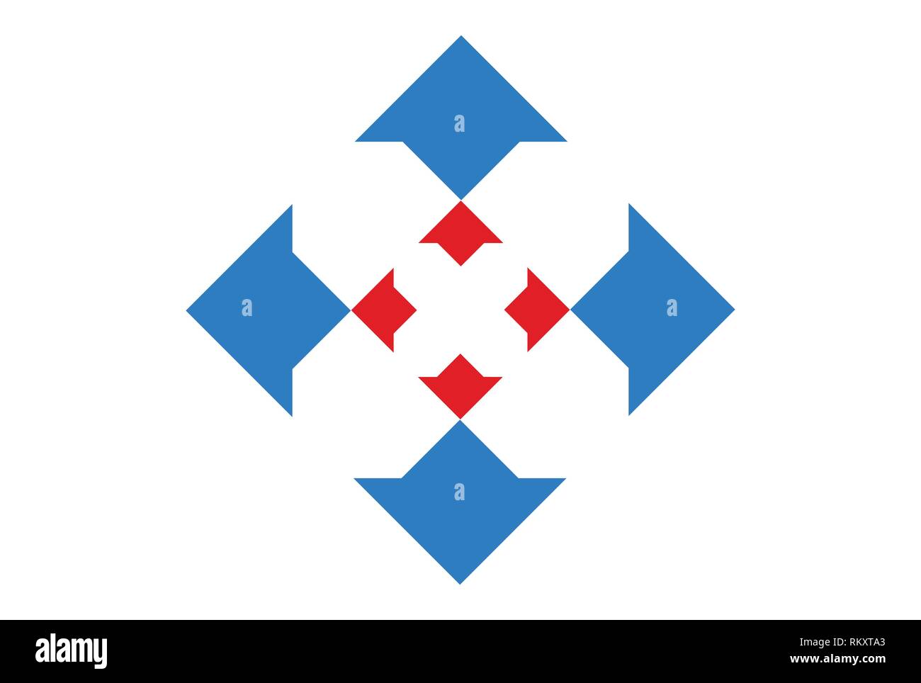 Buchstabe x Pfeil Konzept Logo Symbol Stock Vektor