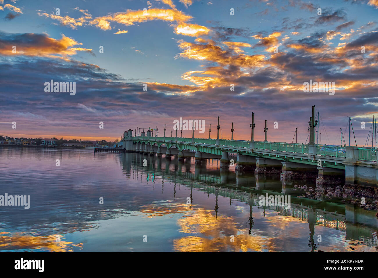 Der hl. Augustinus Sunrise Stockfoto