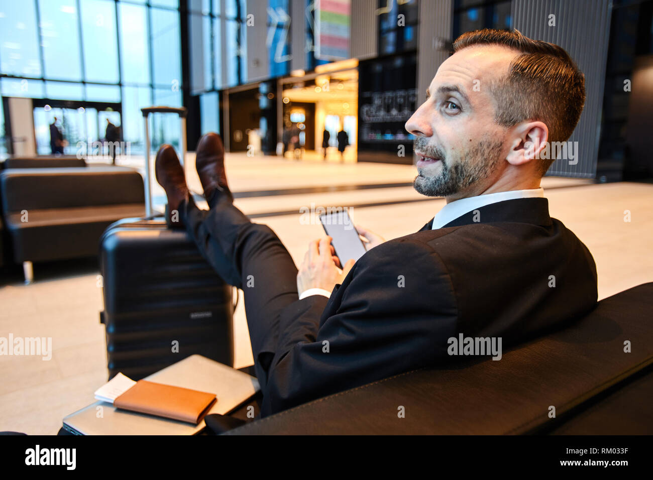 Business Agent Stockfoto