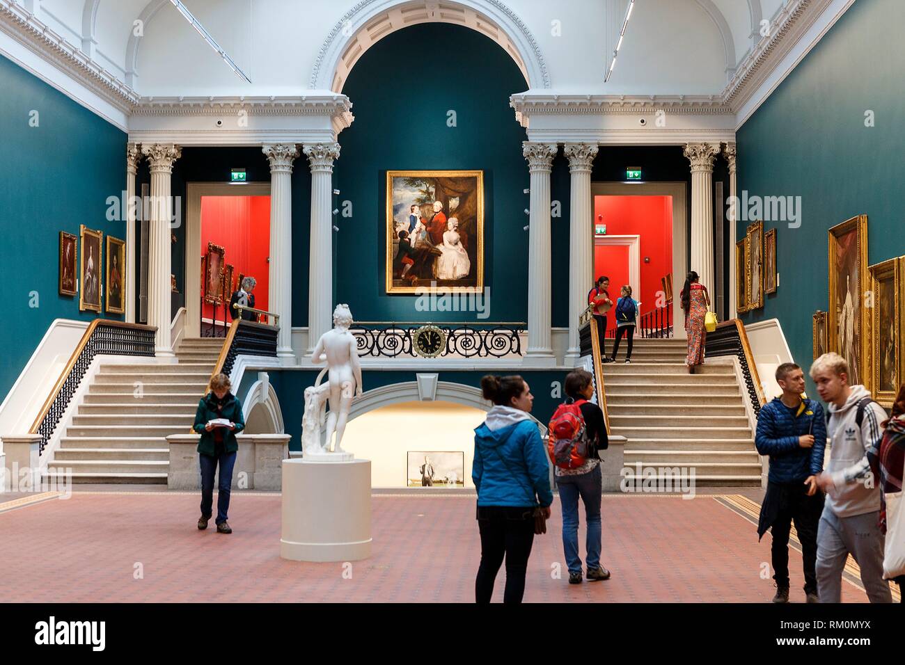 National Gallery, Dublin, Irland, Europa. Stockfoto