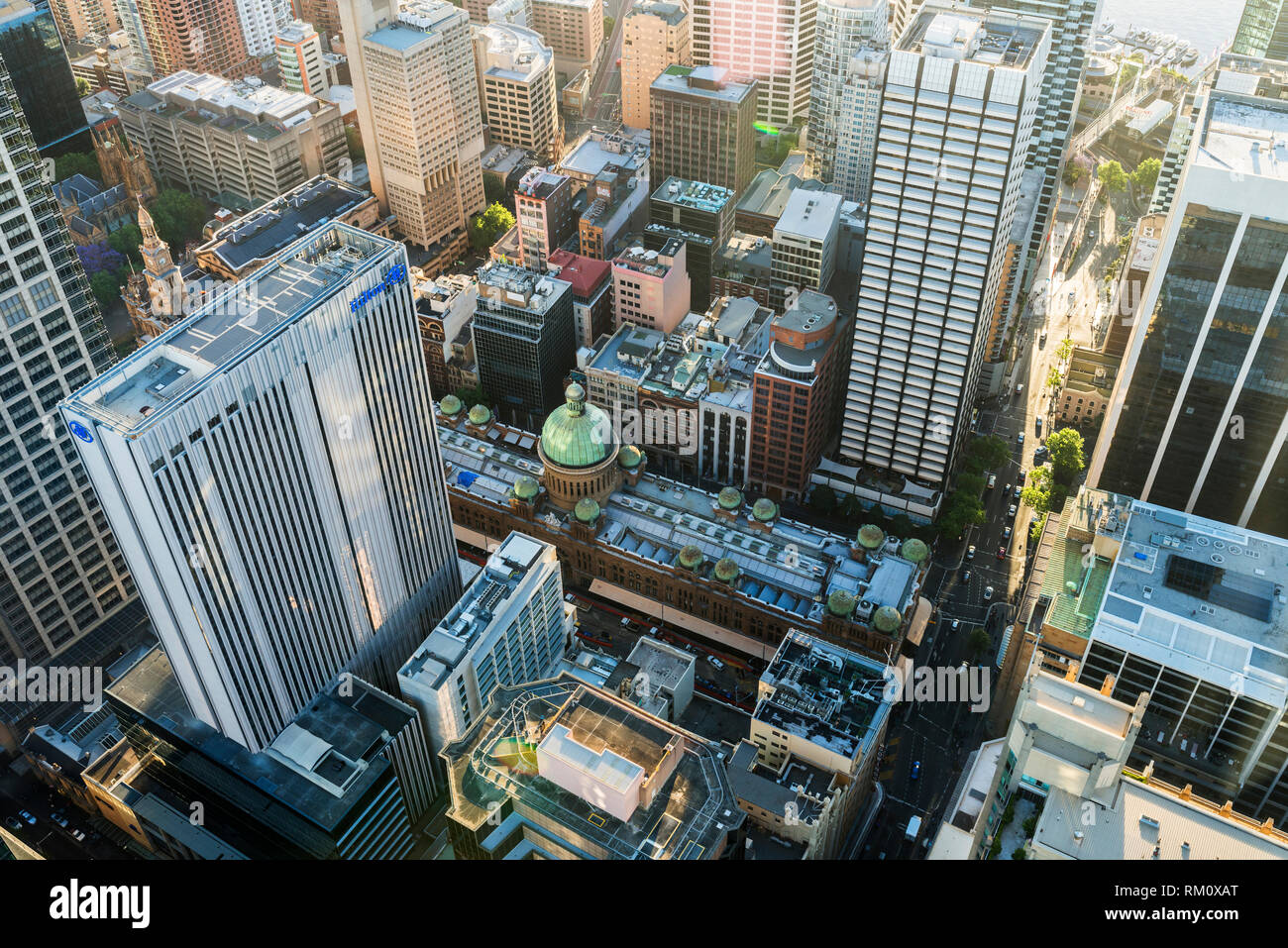 Ein Luftbild von Sydney. Stockfoto