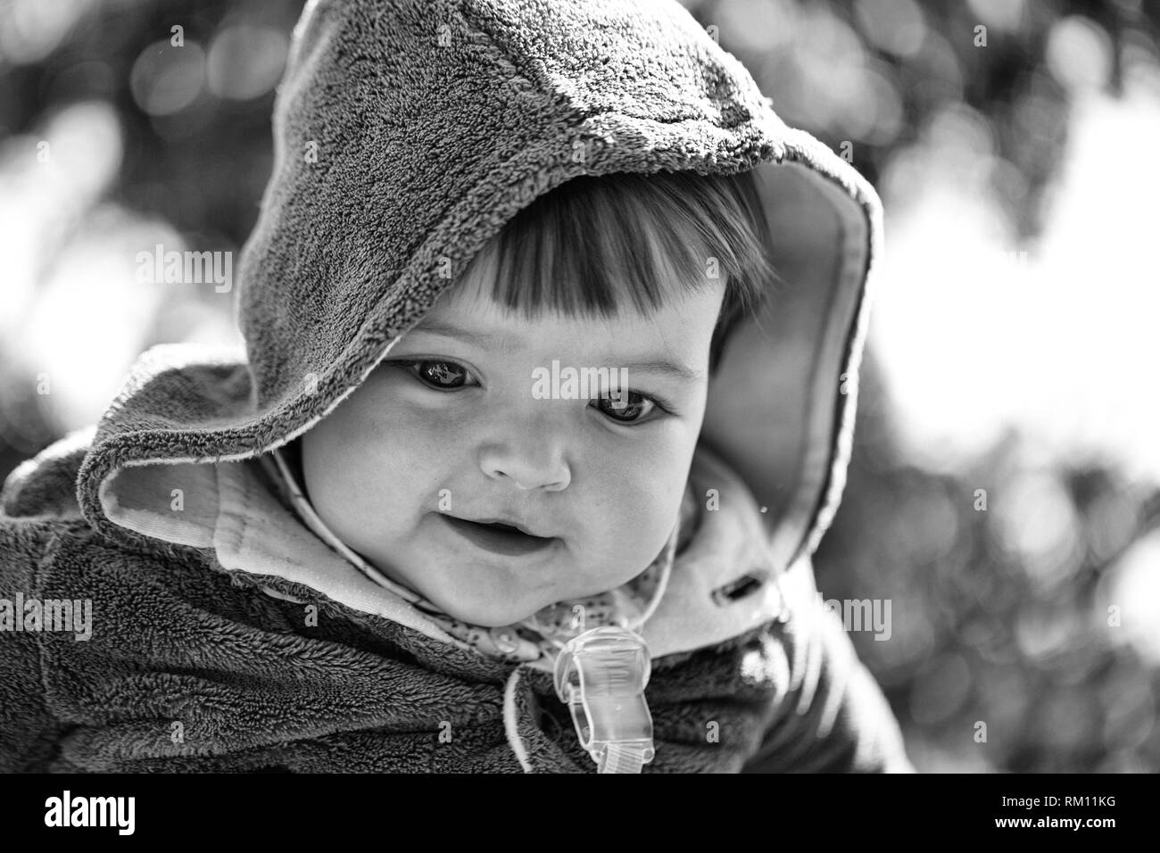 Hübsches Babymädchen Stockfoto