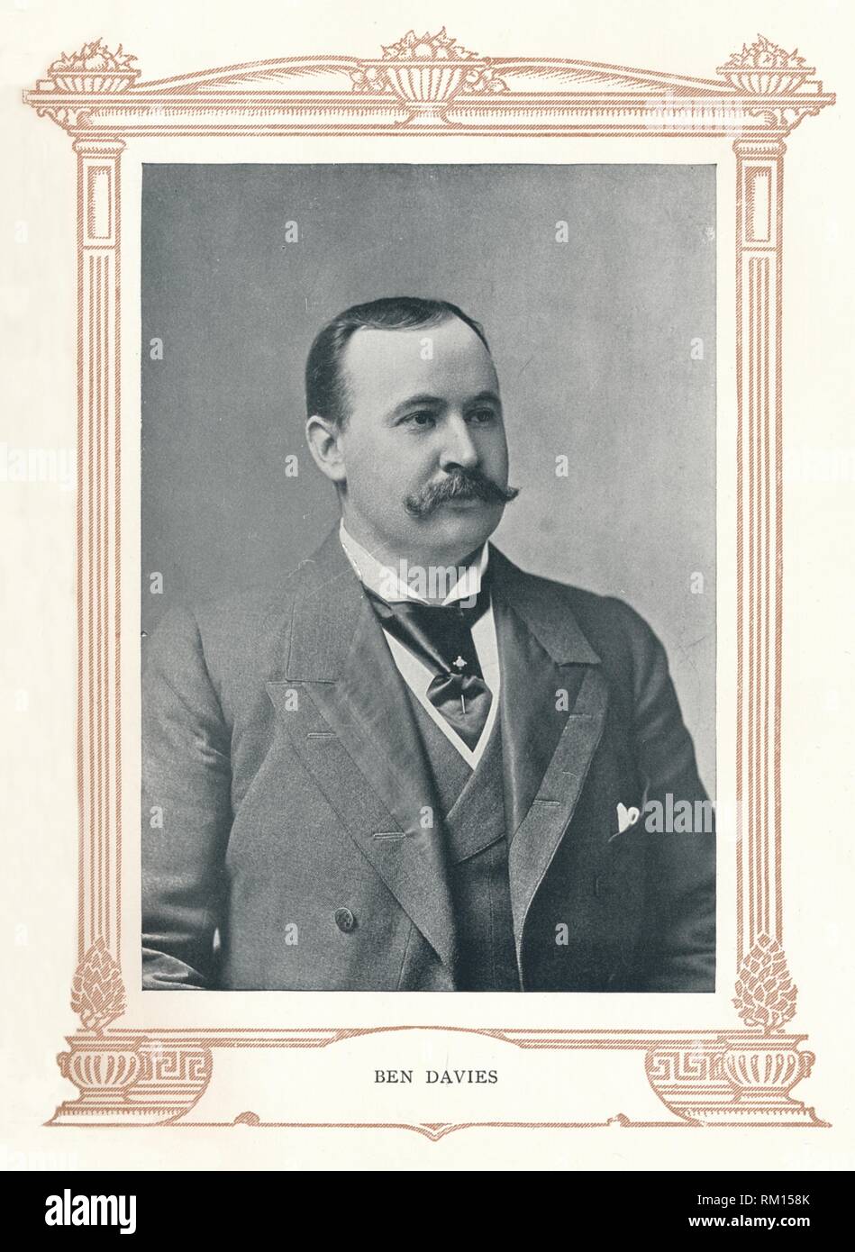 'Ben Davies', 1910. Schöpfer: Ellis & Walery. Stockfoto