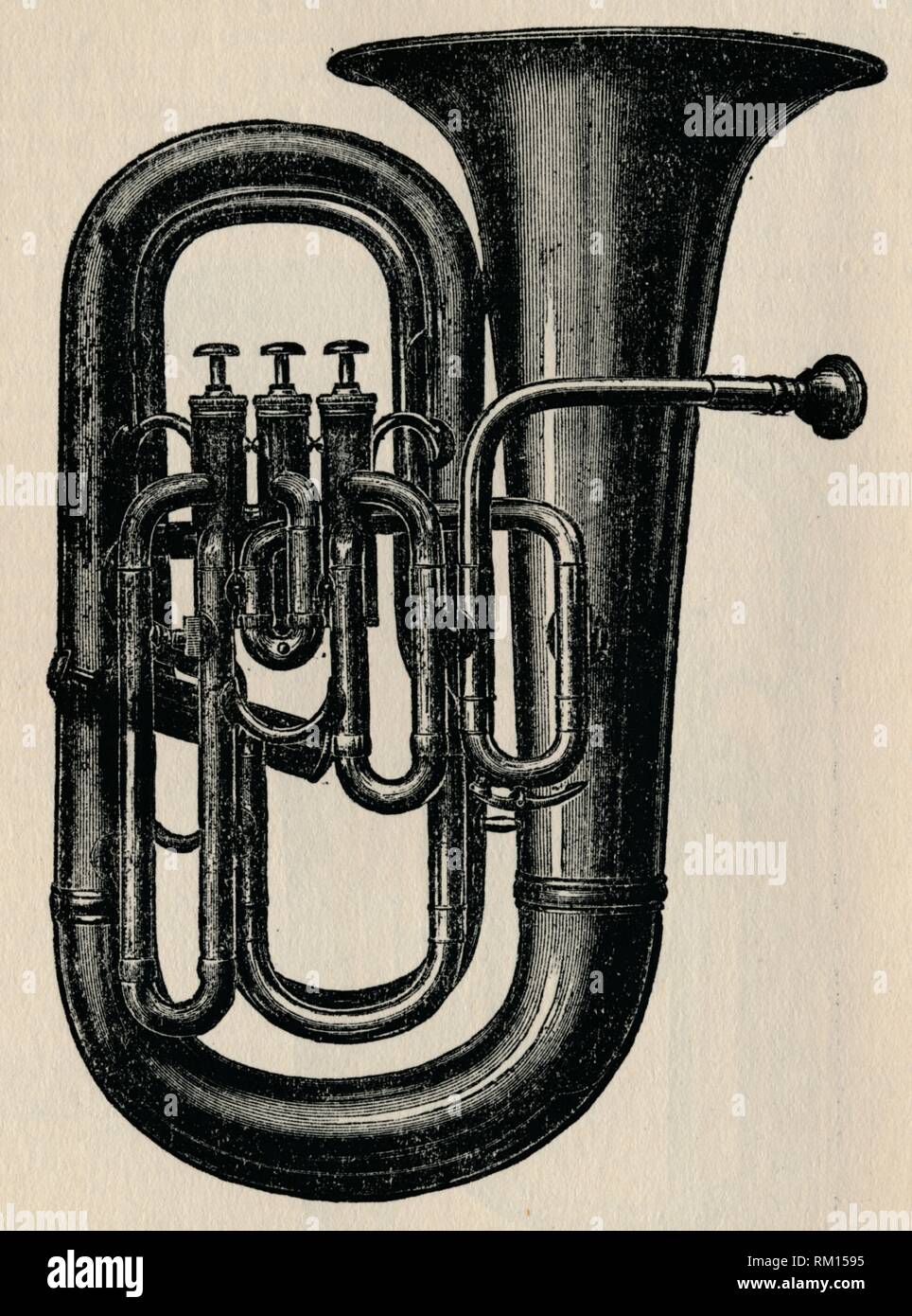 "Die Euphonium', 1910. Schöpfer: Unbekannt. Stockfoto