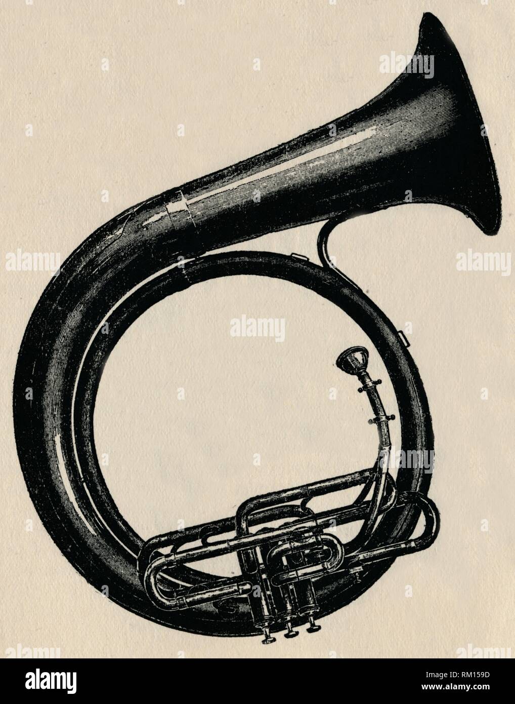 "BB? Kreisförmige Bass', 1910. Schöpfer: Unbekannt. Stockfoto