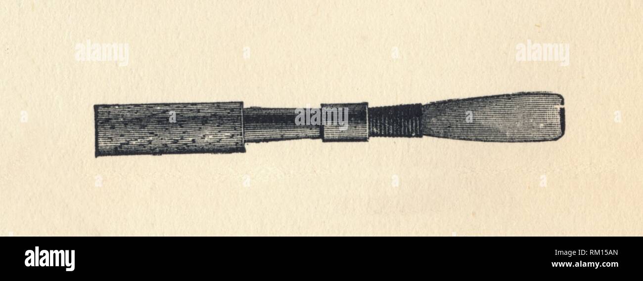 'Oboe Reed", 1895. Schöpfer: Unbekannt. Stockfoto