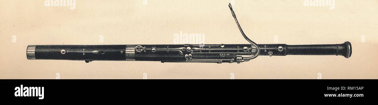 'Fagott', 1895. Schöpfer: Unbekannt. Stockfoto