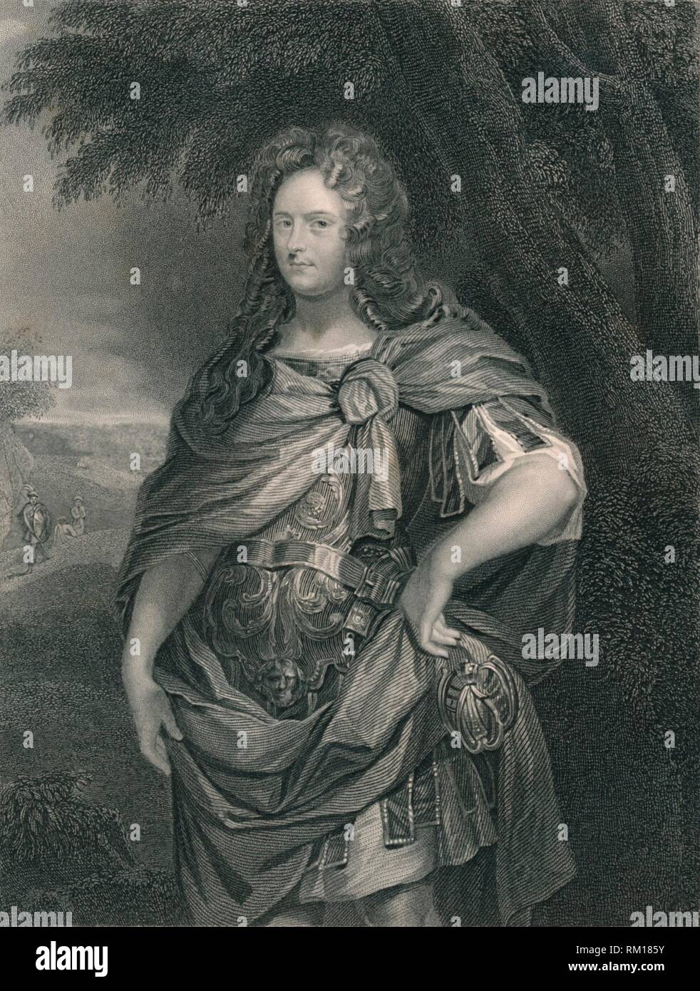 ' Archibald Campbell, erster Herzog von Argyll', (Anfang - Mitte des 19. Jahrhunderts). Schöpfer: H Robinson. Stockfoto