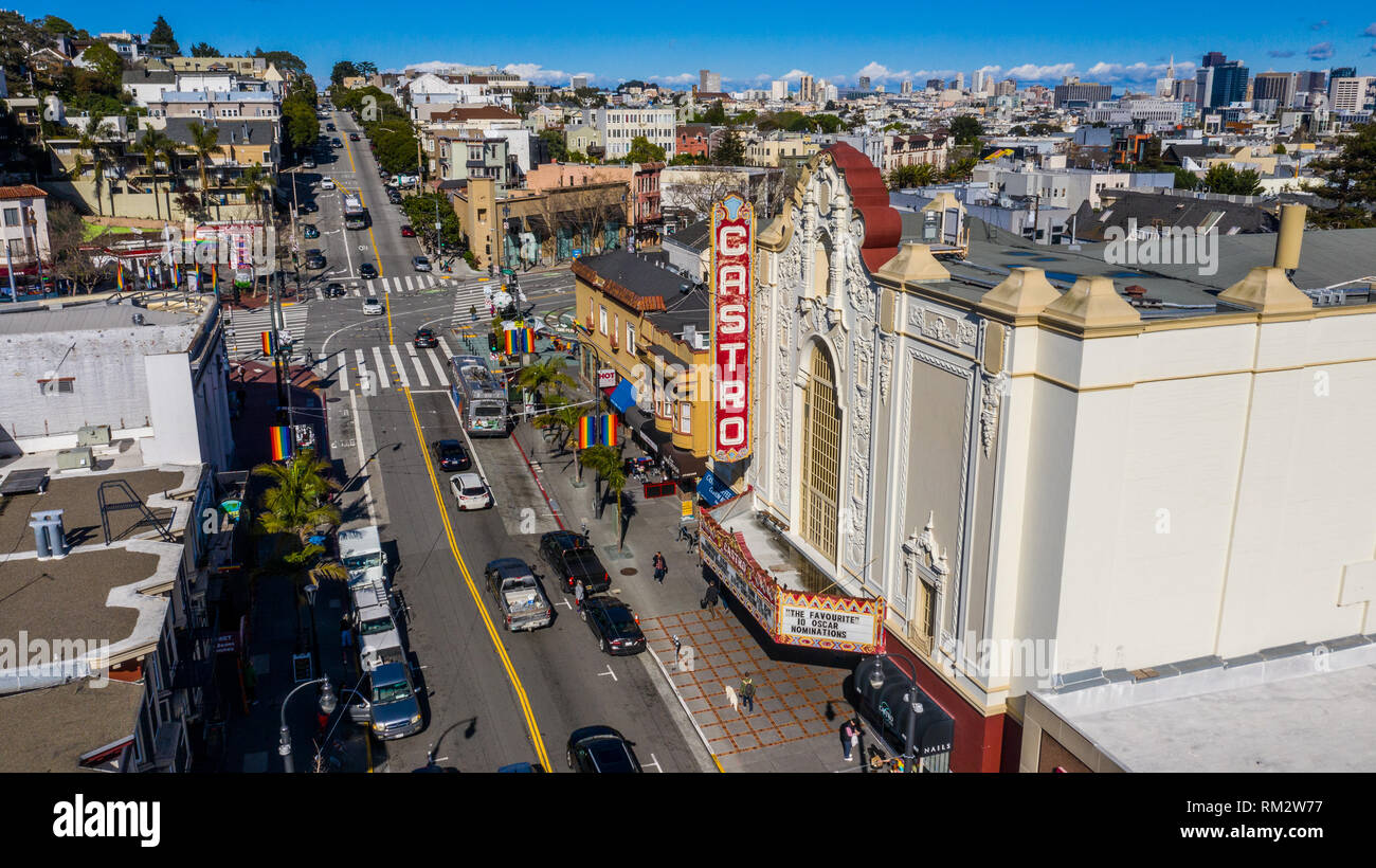 Die Castro, Theater, San Francisco, CA, USA Stockfoto