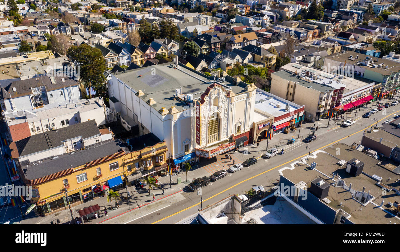 Die Castro, Theater, San Francisco, CA, USA Stockfoto