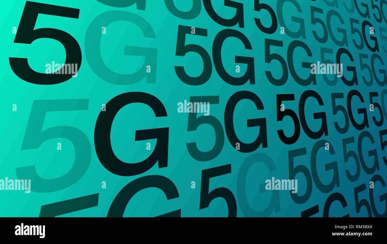 Neues 5G-Handy generation Stock Vektor
