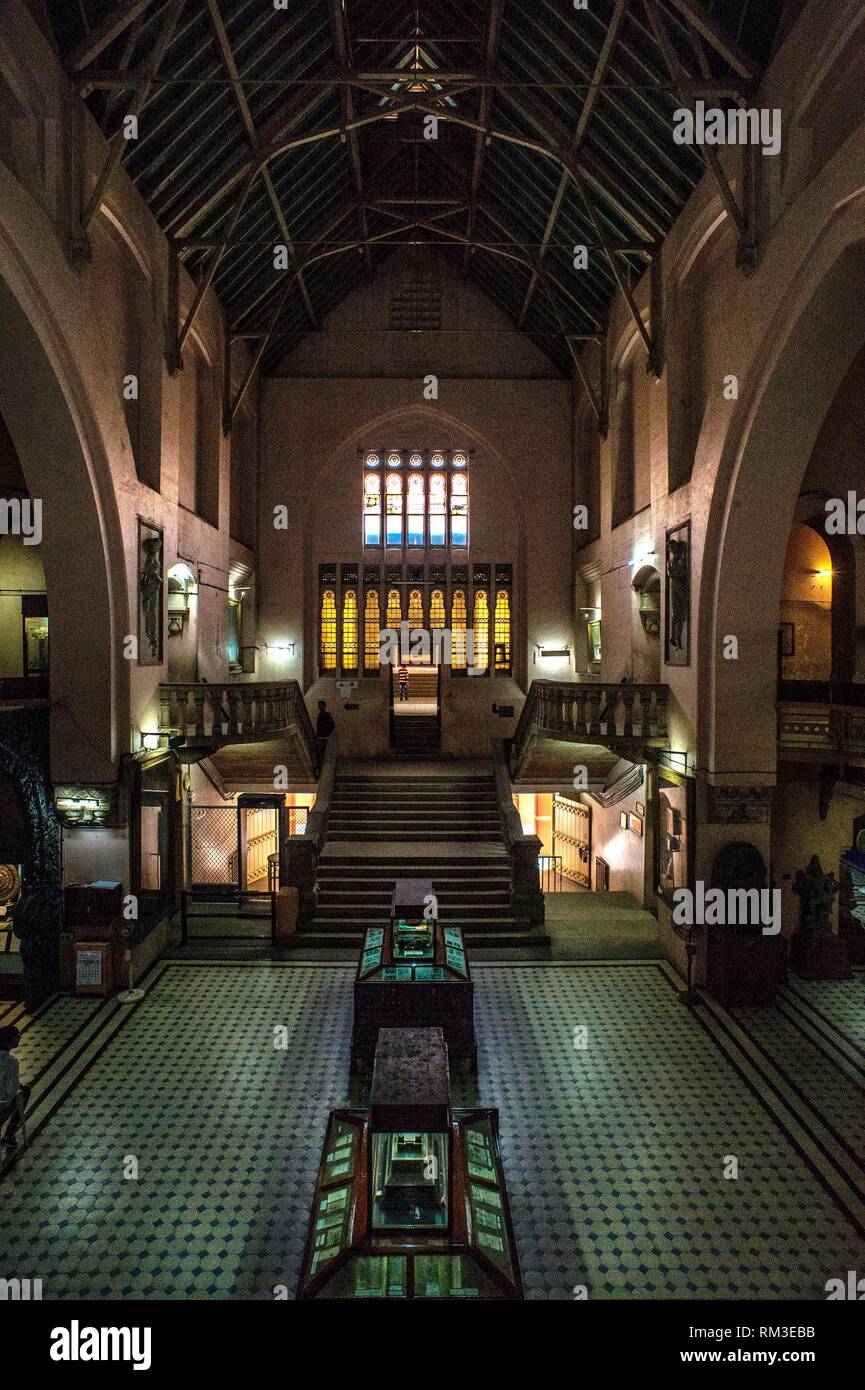 Baroda Museum und Bildergalerie, Gujarat, Indien, Asien Stockfoto